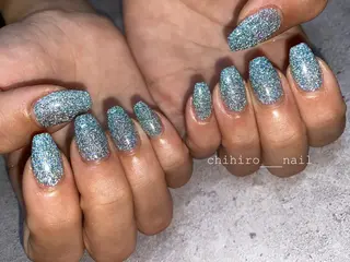 ショート カラー ネイル beauty salon ma'am所属・chihiro 小路ネイルのネイルデザイン