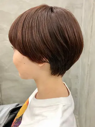 ショート カラー ショート・ボブ 徳竹淳一のヘアスタイル