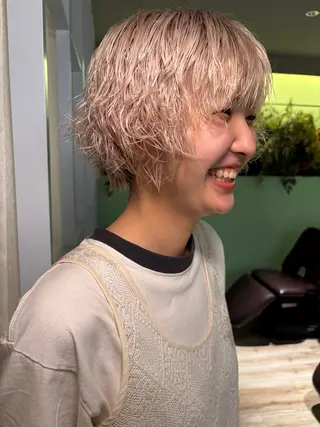 パーマ 穂積 大二朗のヘアスタイル