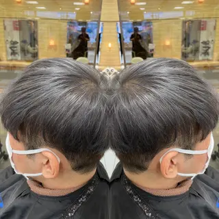 カラー メンズ 縮毛/レイヤー 韓国/橋口のヘアスタイル