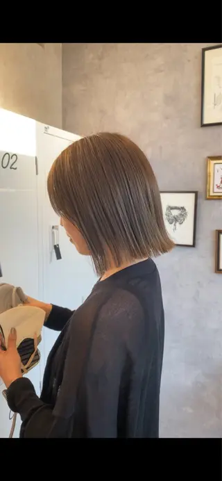 カラー nagi所属・横田直也／韓国風 レイヤーカット／千種のヘアスタイル