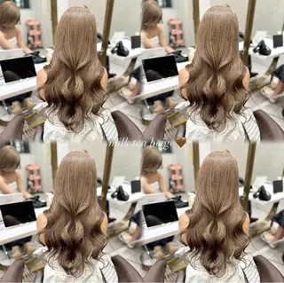 ロング 璃 音のヘアスタイル