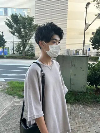 ショート パーマ メンズ メンズパーマの達人 /タカシマ　ダイスケのヘアスタイル