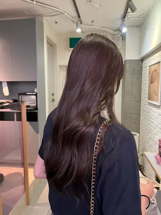 ロング カラー くすみカラー/ 海外ヘア/ろーれんのヘアスタイル