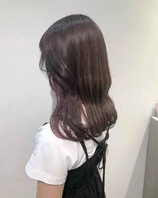 ミディアム カラー レイヤー/お顔まわり 暖色カラー🍑Amiのその他イメージ