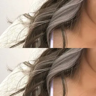 セミロング カラー オージュアソムリエ DAIKI⭐️のヘアスタイル