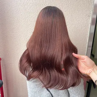 セミロング カラー SALOWIN 新宿三丁目EAST所属・韓国レイヤー🇰🇷 layercut✂️のヘアスタイル