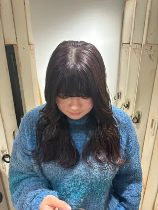 ロング ボブカット/ 天王寺美容室/ホノカのヘアスタイル