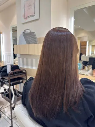 ロング カラー 木幡 響のヘアスタイル