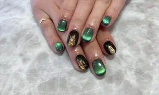 ネイル ネイルリボン 受付スタッフのマツエク・マツパデザイン