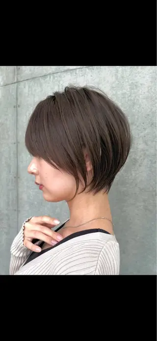 ショート 大人美人ショート 杉浦主馬のヘアスタイル