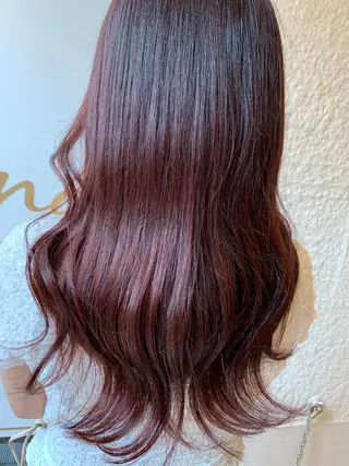 ロング u n aのヘアスタイル