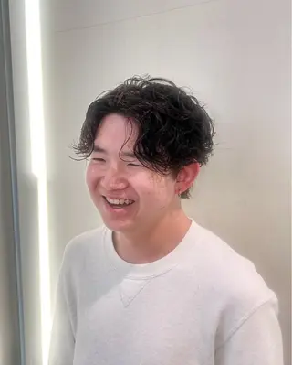 パーマ メンズ 髪質改善/ストレート パーマ長久手/ひかるのヘアスタイル