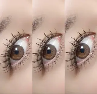 マツエク・マツパ 【那覇/束感まつ毛】 キャメルのマツエク・マツパデザイン