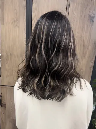 セミロング カラー VIF所属・🗻飯田誠也🗻 カットカラー得意のヘアスタイル