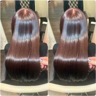 ロング カラー youres hair 東口店所属・🌸ULTOWA🌸 髪質改善/縮毛/店長のヘアスタイル