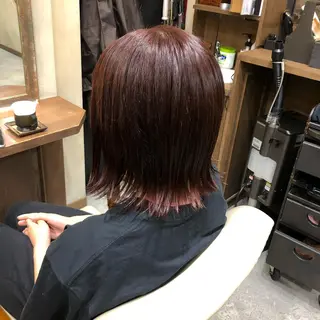 ミディアム 高橋 葵のヘアスタイル