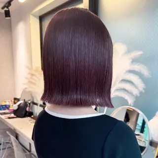 ミディアム カラー GO TODAY シェアサロン 原宿Verno店所属・ブリーチ/髪質改善/ ボブ特化/よしきのヘアスタイル