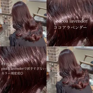ロング カラー acroあべの店所属・🧸ブリーチモデル /透明感🎀のヘアスタイル