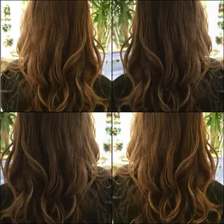 ロング カラー Ash 山田 勇太のヘアスタイル