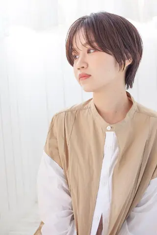 ショート 村岡【店長】 【骨格矯正ショート】のヘアスタイル