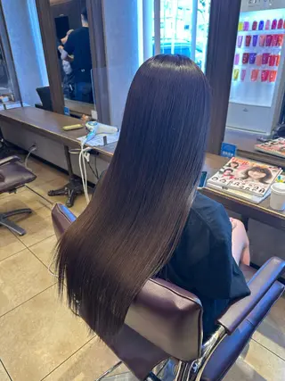 ロング MARSH FLAG所属・髪質改善の美容師 谷本のヘアスタイル