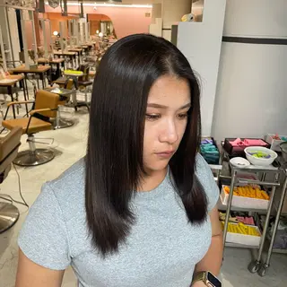 カラー LUNTY NAMBA 難波駅前店所属・透け感ベージュ 🪐REN🪐のヘアスタイル