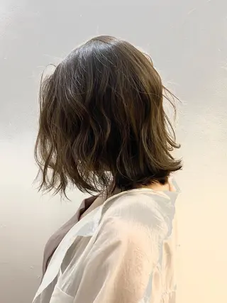 ショート カラー 艶髪カラー&ウルフ フルカワ ヒロズミのヘアスタイル