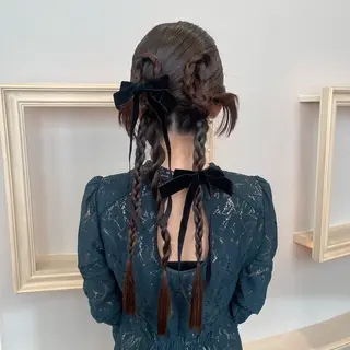 ロング ヘアアレンジ 横浜アレンジ/メンズ カット/yuukaのヘアスタイル