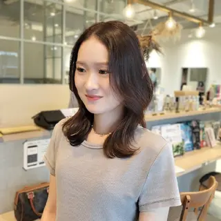ミディアム ROCCO ひなこのヘアスタイル