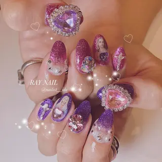 ネイル Arowa 伊田のネイルデザイン