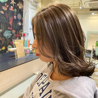 ミディアム 谷九/天王寺/上本町 /似合わせ/北川響のヘアスタイル