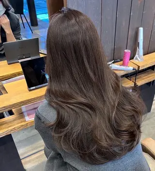 ロング カラー 韓国ヘア/髪質改善 /Harunaのヘアスタイル