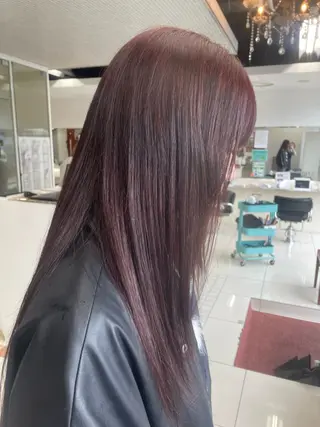 ロング カラー メンズニュアンス パーマ特化akaneのヘアスタイル