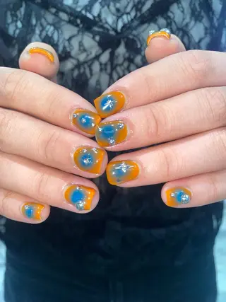 ネイル カンナ【Y2Kネイル /コーンロウ】のネイルデザイン