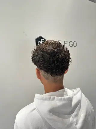 パーマ メンズ いまじゅく あおいのヘアスタイル