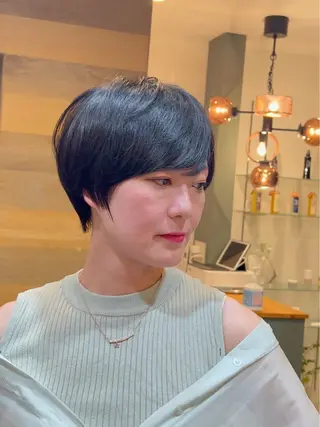 ショート BellaSalon所属・イトウ ヒロヤのヘアスタイル