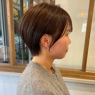 ショート カラー 平地 晃人のヘアスタイル