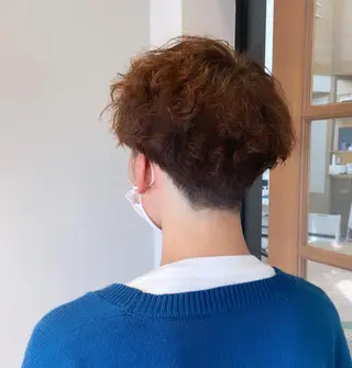 パーマ メンズ 津田 七美希のヘアスタイル