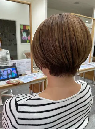 ショート PROGRESS‣‣ 福澤 可音🐯🐝のヘアスタイル