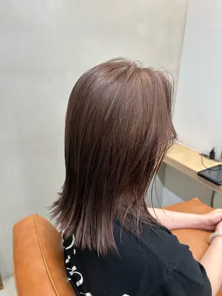 ミディアム カラー lomalia daisukeのヘアスタイル