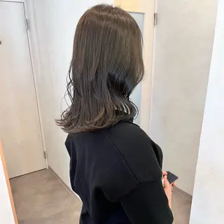 セミロング カラー Lita./ 大賀ひかり🧁🫧のヘアスタイル