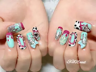 ネイル SUN nail上本町のネイルデザイン