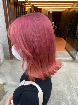 ミディアム カラー 🩶【推しハイトーン 】yuzu🩶のヘアスタイル