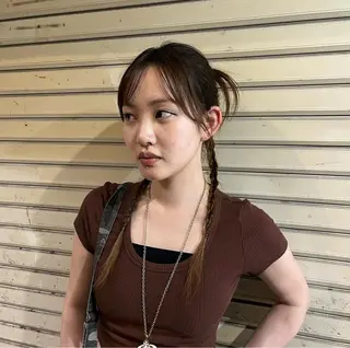 トーンアップ 、 ダウン🧡青山紗弥華のヘアスタイル