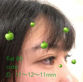 マツエク・マツパ nico所属・nico:) 金井 紗楽のマツエク・マツパデザイン