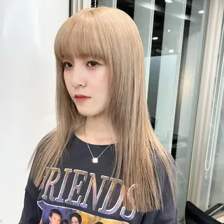 ミディアム カラー 🥃ベージュ/ ボブ🥃Yujiroのヘアスタイル