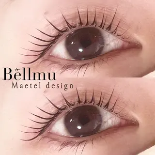 マツエク・マツパ 💈Bèllmu/ なんば/心斎橋🖤のマツエク・マツパデザイン