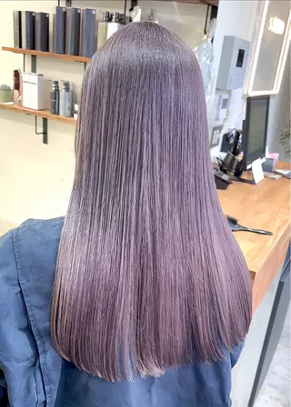 ロング カラー 大人可愛い/透明感 カラー🐰RINAのヘアスタイル
