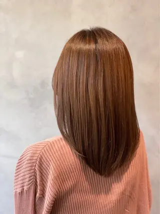 カラー 村上 ななみのヘアスタイル